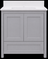 Hanleigh 30" Shaker Door Bathroom Vantiy