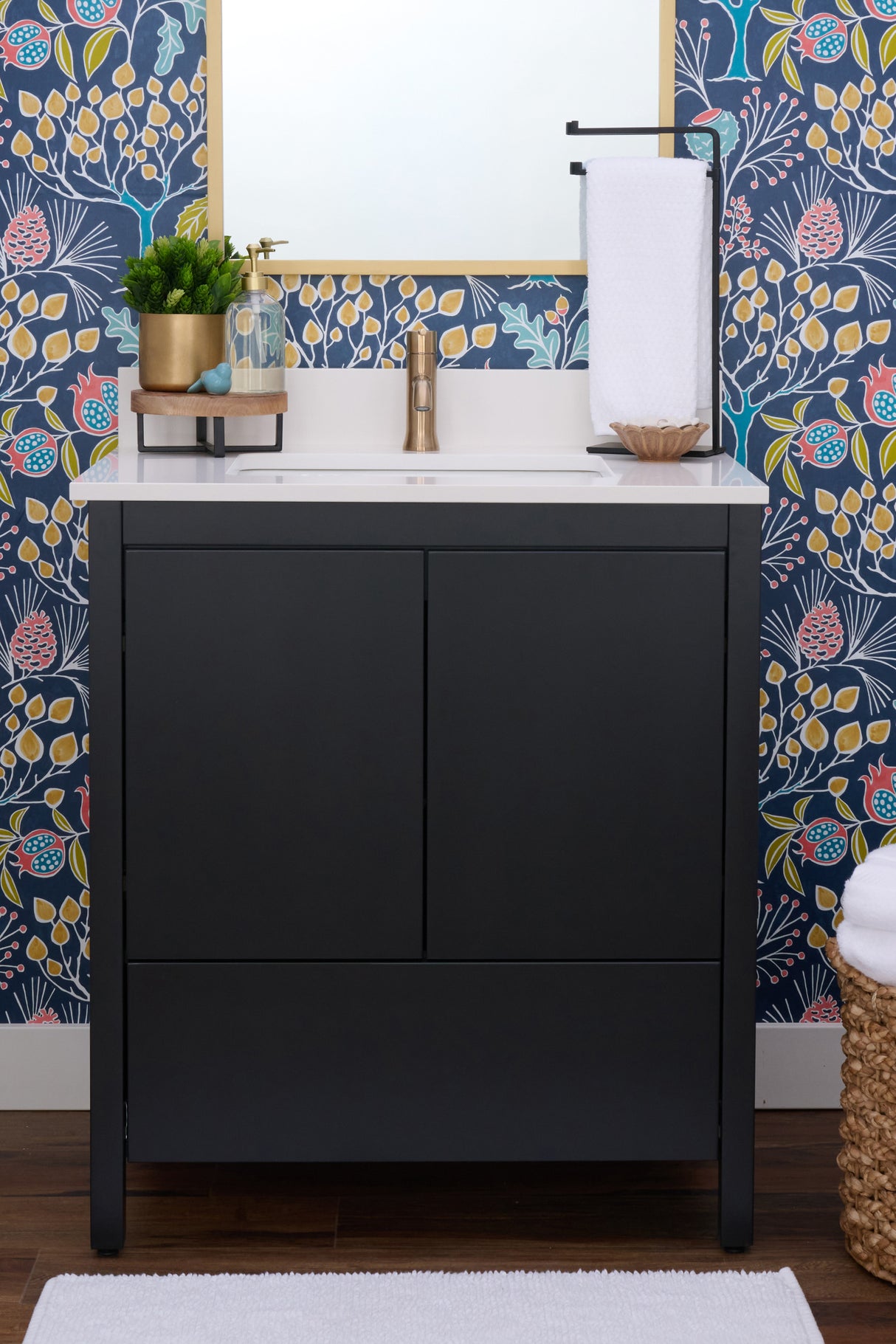 Hanleigh 30" Slab Door Bathroom Vanity