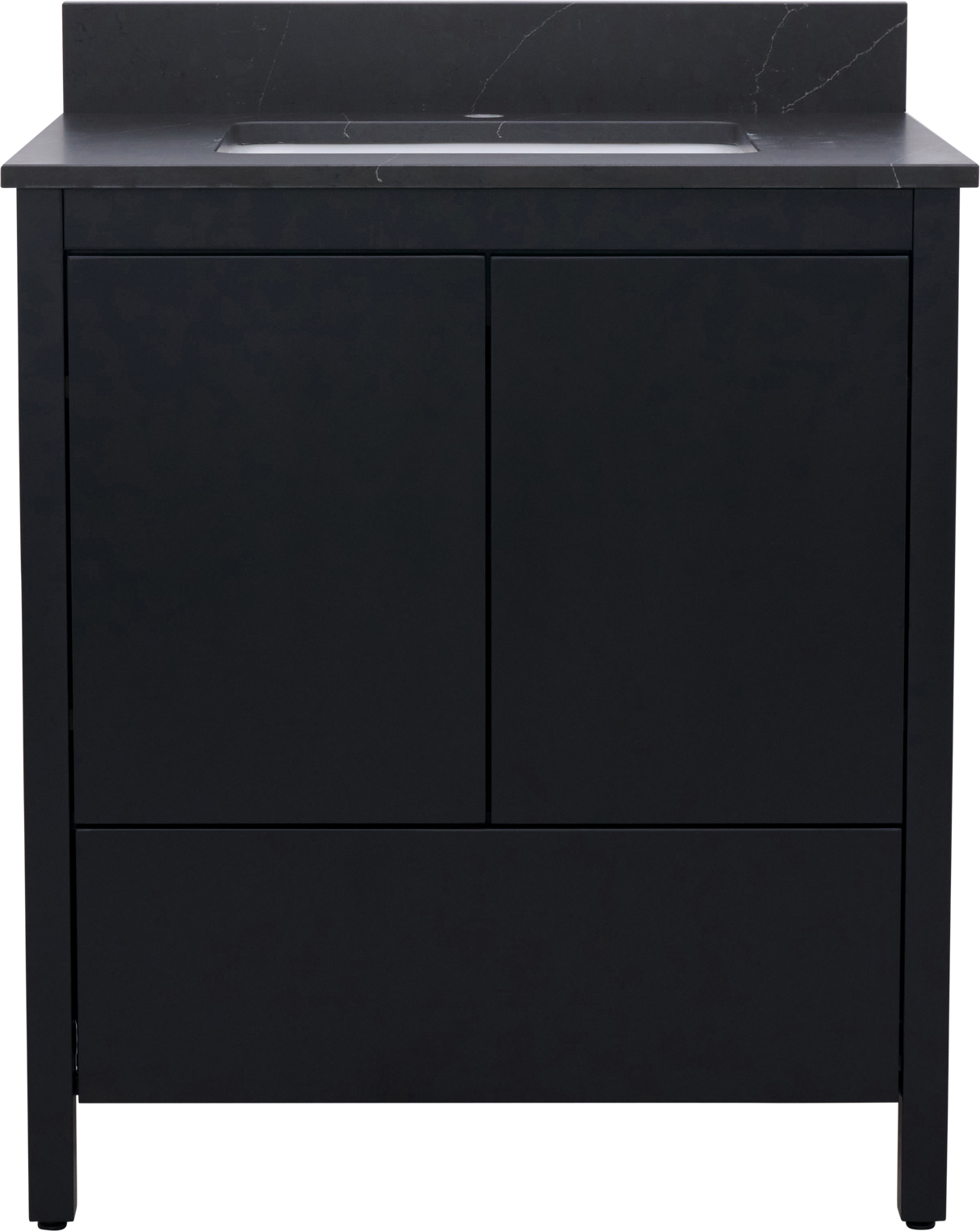 Hanleigh 30" Slab Door Bathroom Vanity