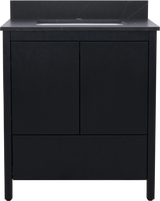 Hanleigh 30" Slab Door Bathroom Vanity