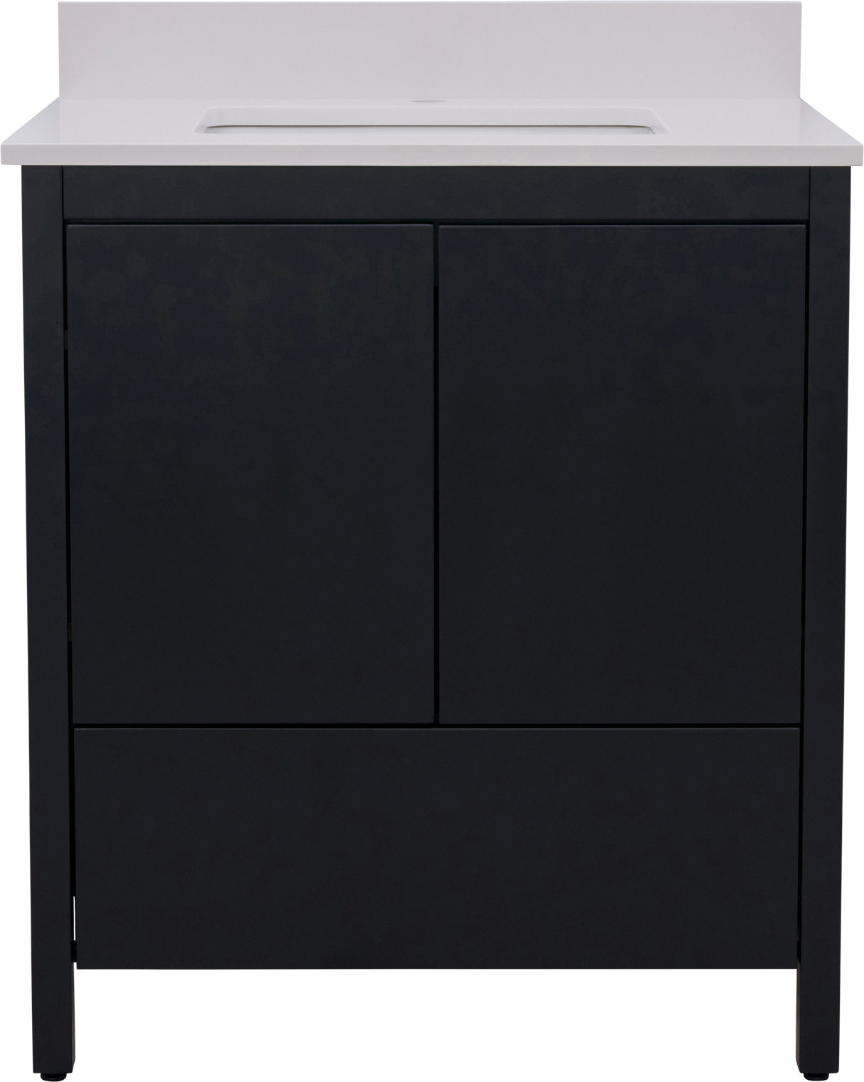 Hanleigh 30" Slab Door Bathroom Vanity