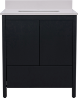 Hanleigh 30" Slab Door Bathroom Vanity