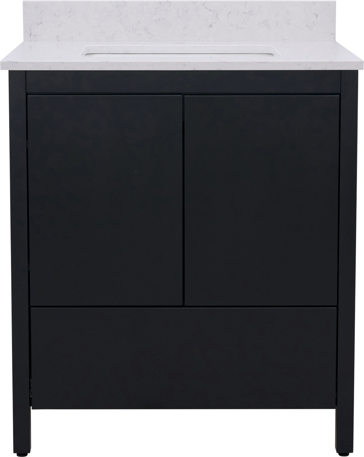 Hanleigh 30" Slab Door Bathroom Vanity