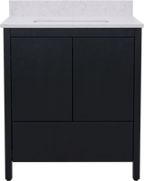 Hanleigh 30" Slab Door Bathroom Vanity