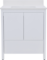 Hanleigh 30" Slab Door Bathroom Vanity