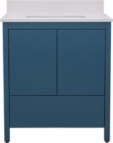 Hanleigh 30" Slab Door Bathroom Vanity