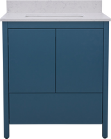 Hanleigh 30" Slab Door Bathroom Vanity