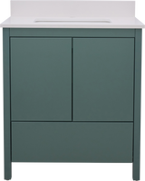 Hanleigh 30" Slab Door Bathroom Vanity