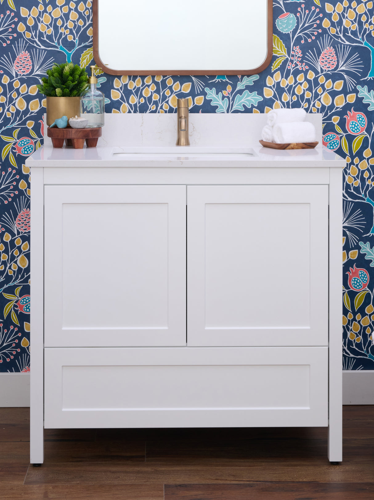 Hanleigh 36" Shaker Door Bathroom Vanity