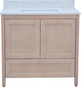 Hanleigh 36" Shaker Door Bathroom Vanity