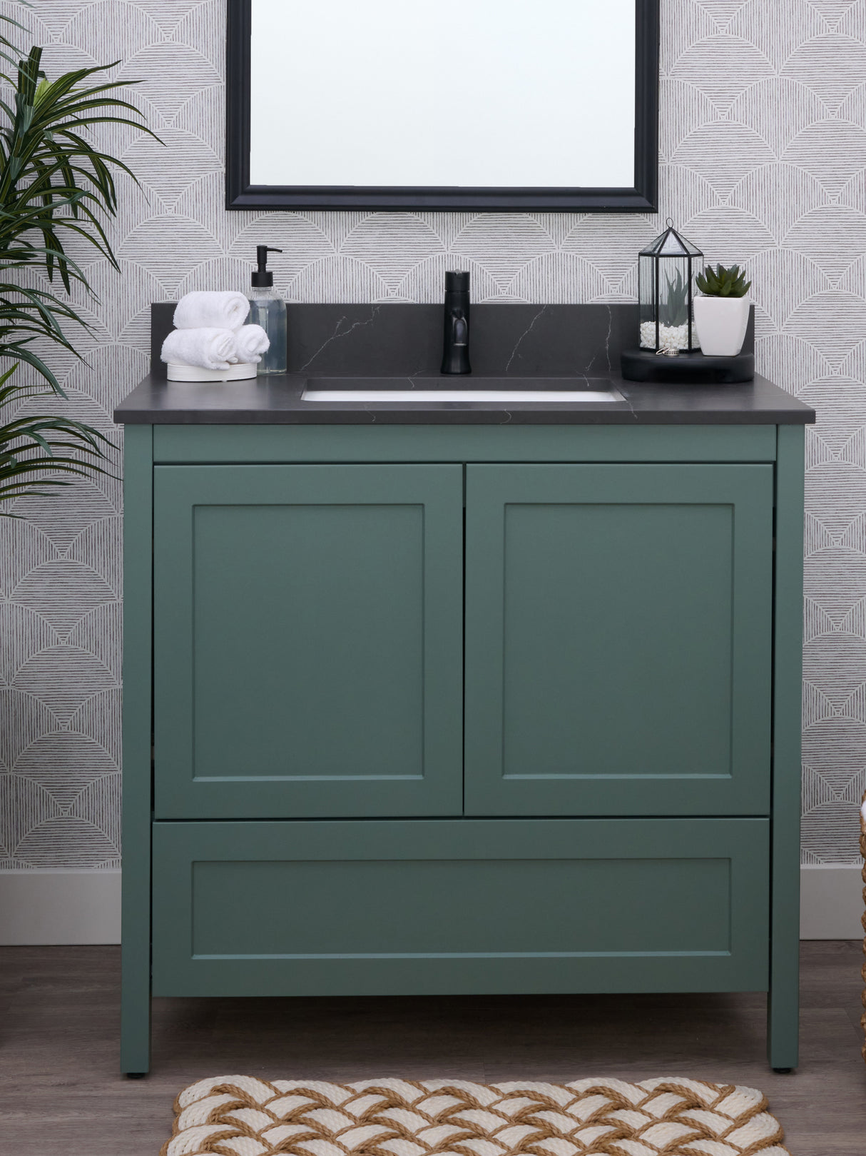 Hanleigh 36" Shaker Door Bathroom Vanity