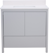 Hanleigh 36" Slab Door Bathroom Vanity