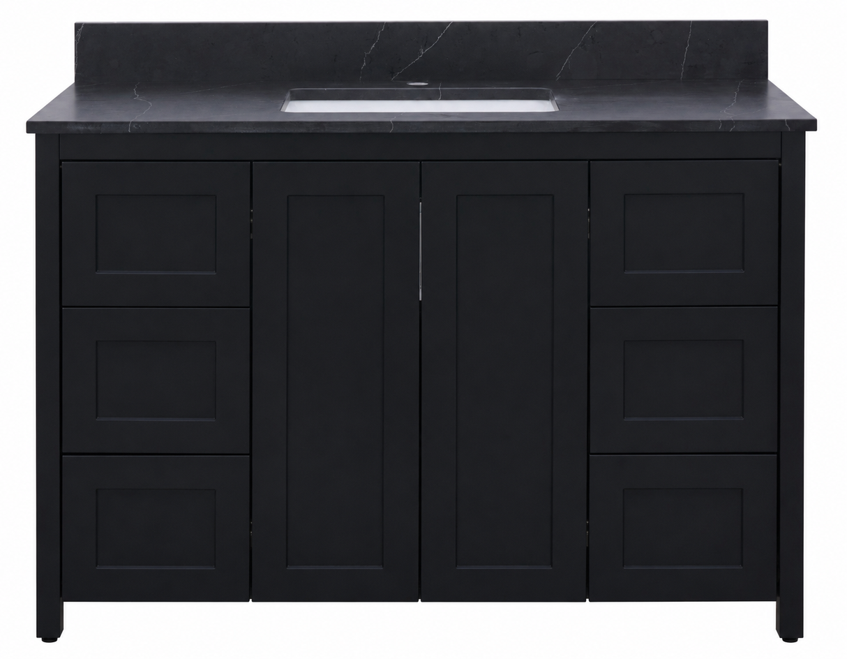 Hanleigh 48" Shaker Door Bathroom Vanity
