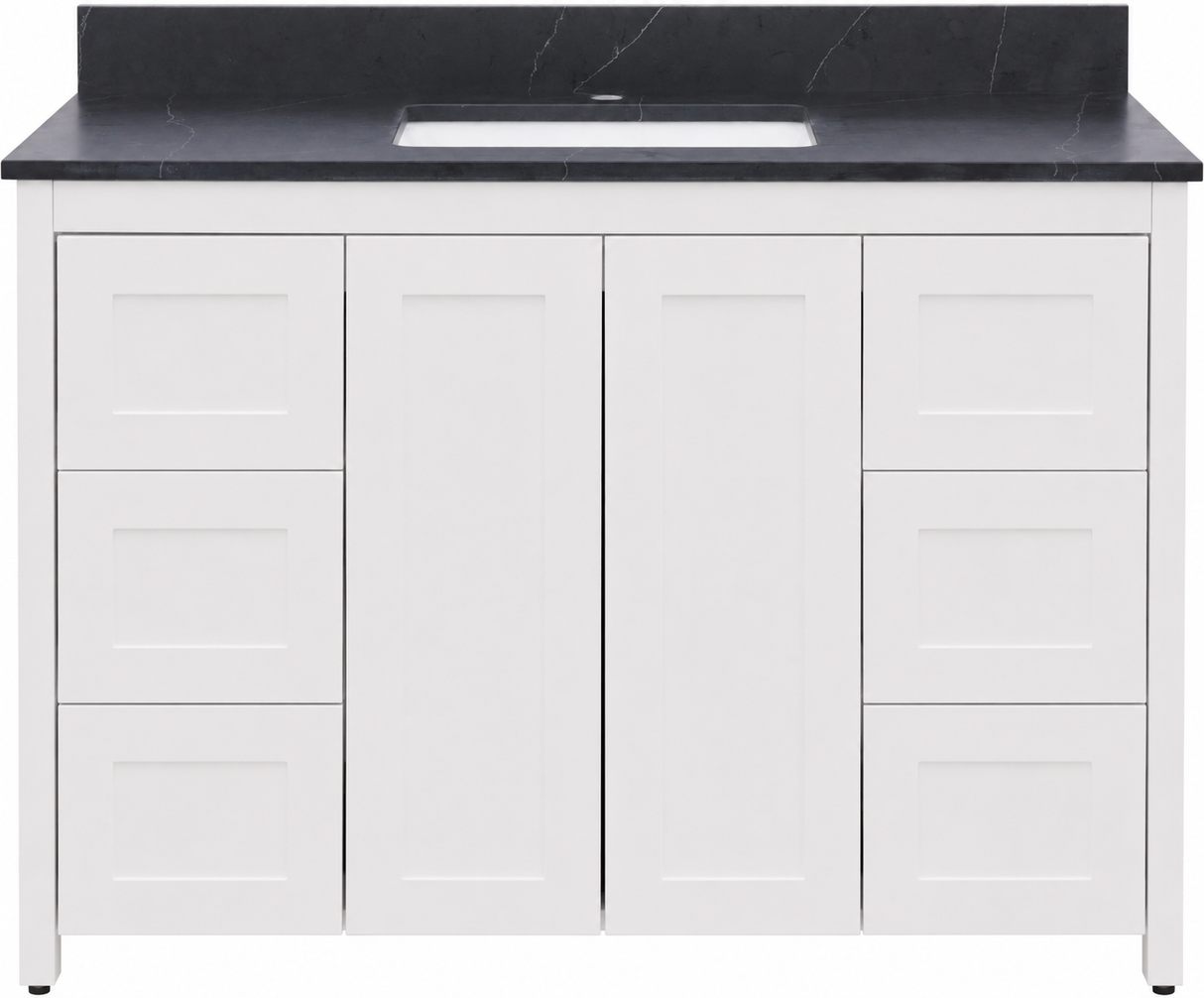 Hanleigh 48" Shaker Door Bathroom Vanity