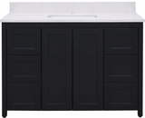 Hanleigh 48" Shaker Door Bathroom Vanity