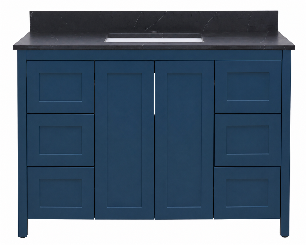 Hanleigh 48" Shaker Door Bathroom Vanity