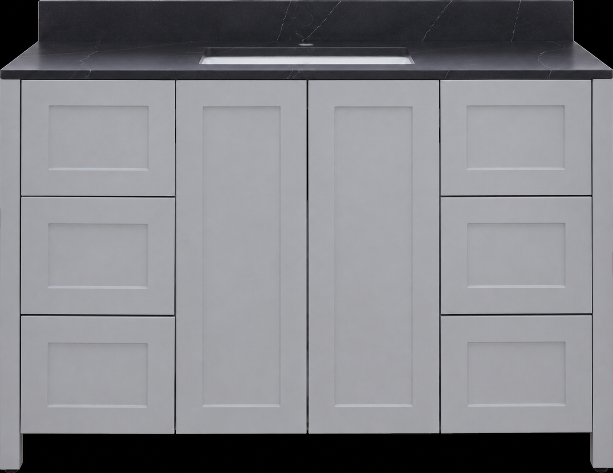Hanleigh 48" Shaker Door Bathroom Vanity