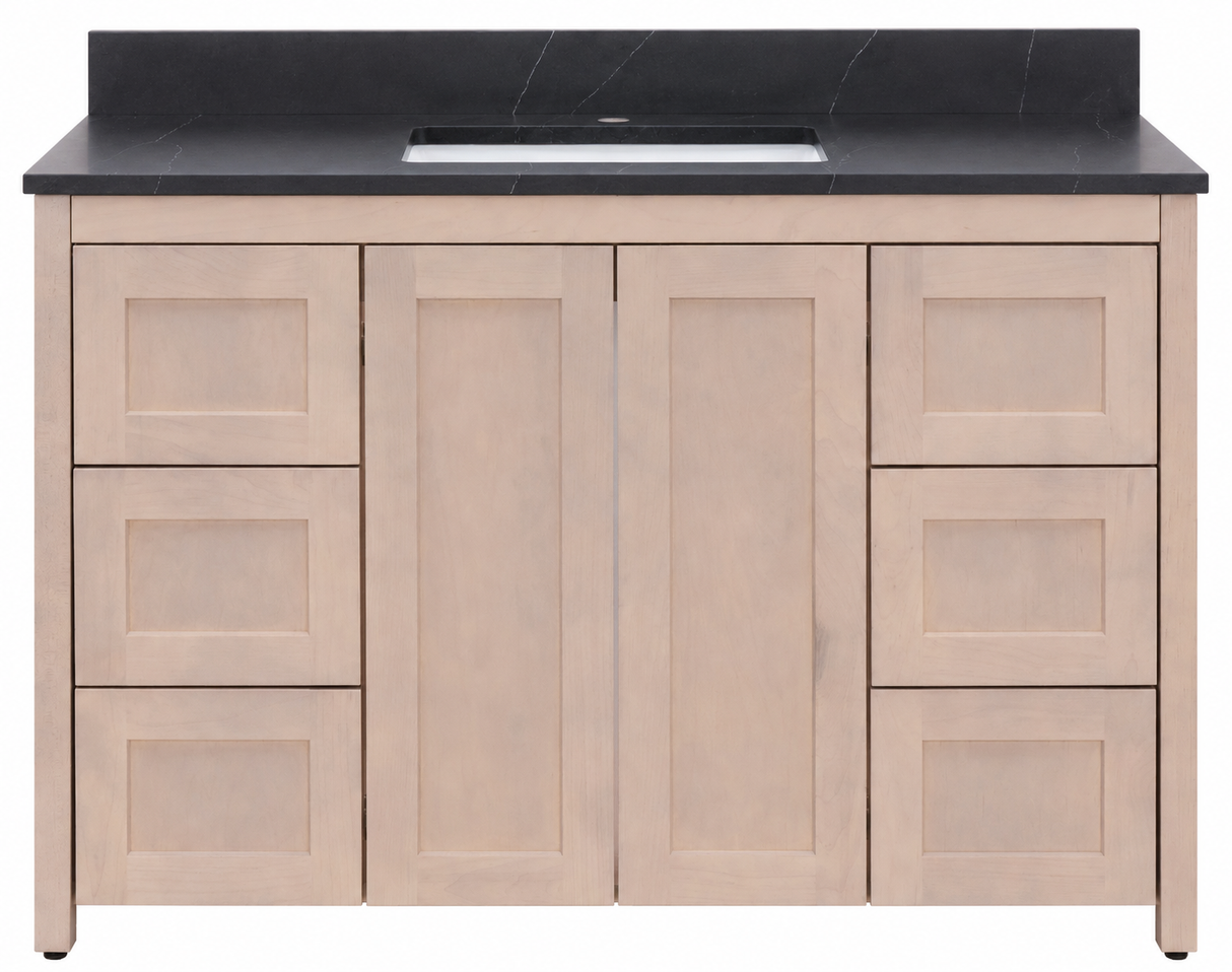 Hanleigh 48" Shaker Door Bathroom Vanity
