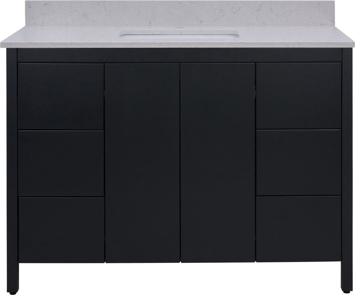 Hanleigh 48" Slab Door Bathroom Vanity