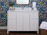 Hanleigh 48" Slab Door Bathroom Vanity