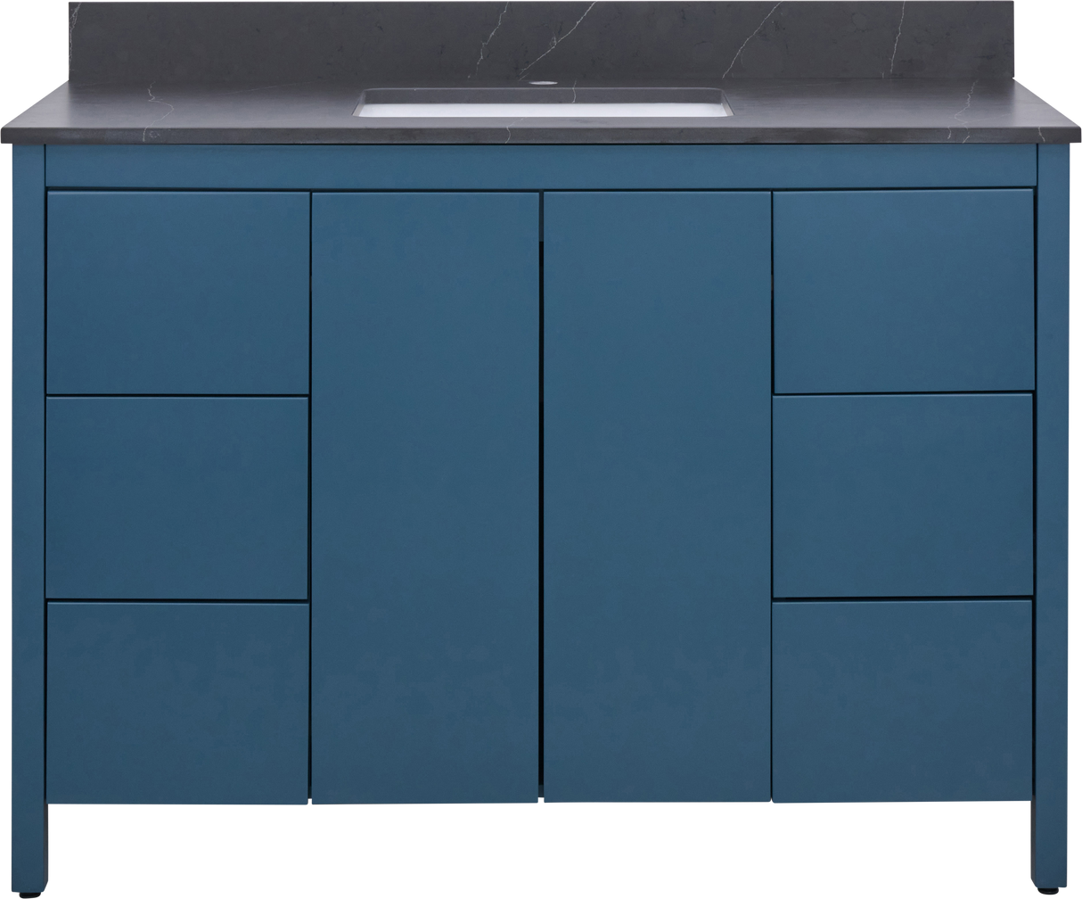 Hanleigh 48" Slab Door Bathroom Vanity