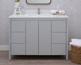 Hanleigh 48" Slab Door Bathroom Vanity