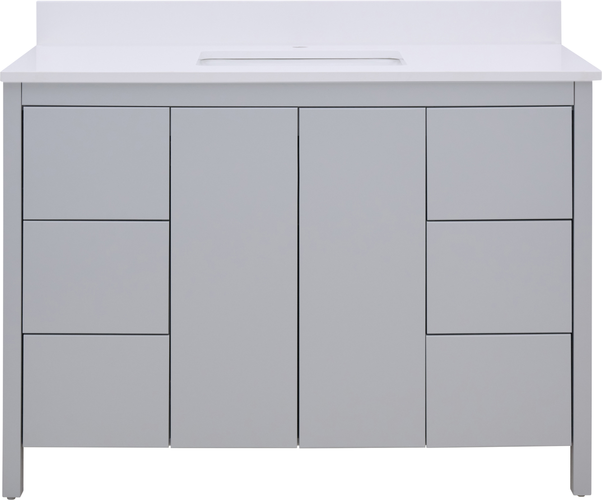 Hanleigh 48" Slab Door Bathroom Vanity