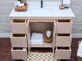 Hanleigh 48" Slab Door Bathroom Vanity