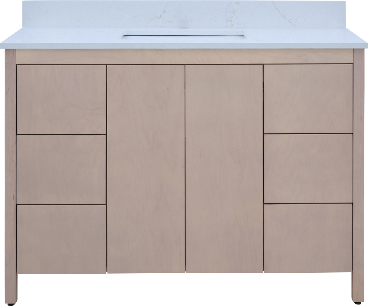 Hanleigh 48" Slab Door Bathroom Vanity