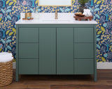 Hanleigh 48" Slab Door Bathroom Vanity