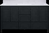 Hanleigh 60" Shaker Door Bathroom Vanity