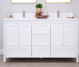 Hanleigh 60" Shaker Door Bathroom Vanity
