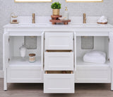 Hanleigh 60" Shaker Door Bathroom Vanity