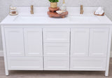 Hanleigh 60" Shaker Door Bathroom Vanity