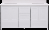 Hanleigh 60" Shaker Door Bathroom Vanity