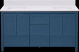 Hanleigh 60" Shaker Door Bathroom Vanity