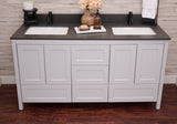 Hanleigh 60" Shaker Door Bathroom Vanity