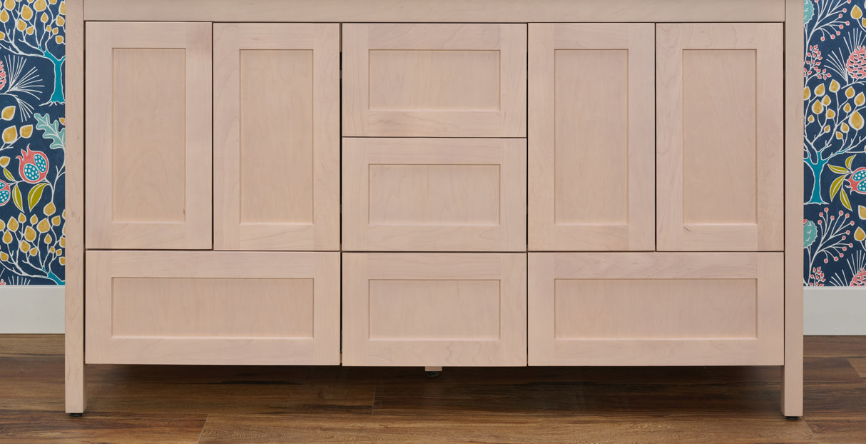 Hanleigh 60" Shaker Door Bathroom Vanity