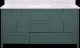 Hanleigh 60" Shaker Door Bathroom Vanity