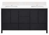 Hanleigh 60" Slab Door Bathroom Vanity