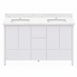 Hanleigh 60" Slab Door Bathroom Vanity