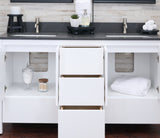Hanleigh 60" Slab Door Bathroom Vanity