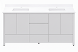 Hanleigh 60" Slab Door Bathroom Vanity