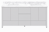 Hanleigh 60" Slab Door Bathroom Vanity