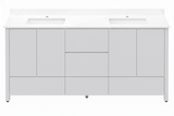 Hanleigh 60" Slab Door Bathroom Vanity