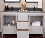 Hanleigh 60" Slab Door Bathroom Vanity