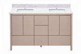 Hanleigh 60" Slab Door Bathroom Vanity