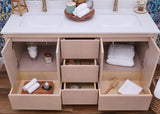 Hanleigh 60" Slab Door Bathroom Vanity