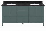 Hanleigh 60" Slab Door Bathroom Vanity