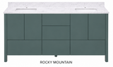 Hanleigh 60" Shaker Door Bathroom Vanity